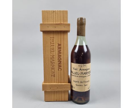 Paluel-Marmont 1934 Vieil Armagnac  