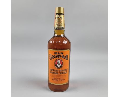 Old Grand-Dad Kentucky Straight Bourbon Whiskey 1980's - 750ml - 40% Vol/80 Proof  Whiskey/Whisky  