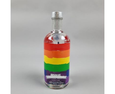 Absolut "Rainbow" Limited Edition Original Vodka - 700ml - Introduced 2017  