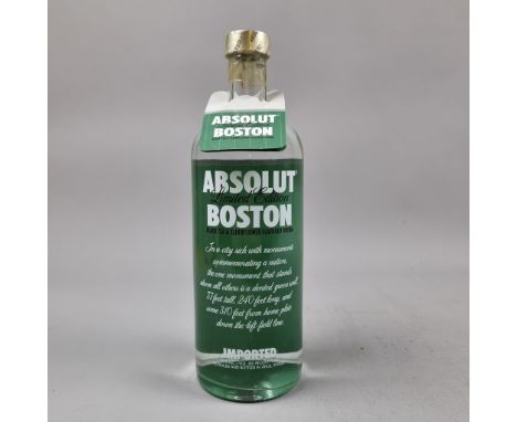 Absolut "Boston" Limited Edition Black Tea & Elderflower Flavoured Imported Vodka - 1 Litre - Introduced 2009  
