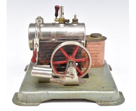 Jenson stationary live steam engine with oscillating cylinder, regulator and&nbsp;whistle&nbsp;