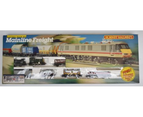 Hornby 00 gauge Mainline Freight model railway part train set, R692, with additions, in original box.&nbsp;