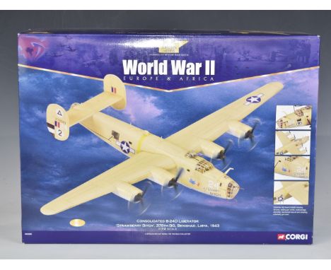 Corgi The Aviation Archive World War II Europe &amp; Africa 1:72 scale limited edition diecast model Consolidated B-24D Liber