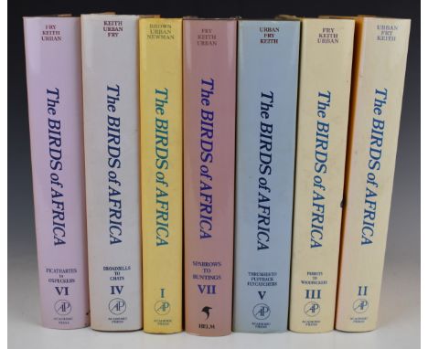 The Birds of Africa by Leslie H. Brown, Emil K. Urban, Kenneth Newman, C. Hilary Fry and Stuart Keith, illustrated by Martin 