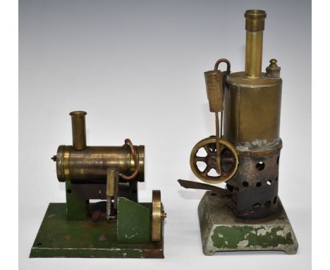 Latimer 'Plane' stationary live steam engine c1950, with vertical steam engine with&nbsp;oscillating cylinder
