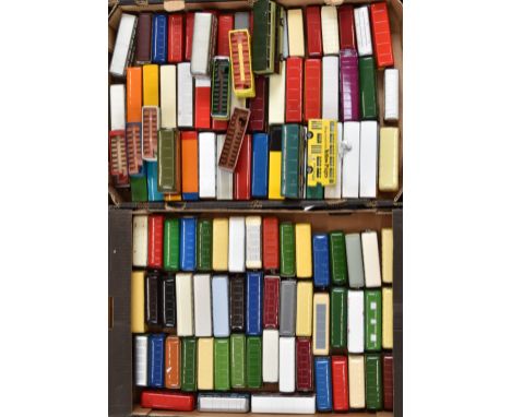 One-hundred-and-thirty-eight Exclusive First Editions (EFE) and Corgi Original Omnibus Company (OOC) diecast model double dec