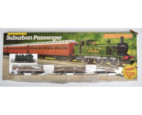 Hornby 00 gauge Suburban Passenger model railway train set, R724, in original box.&nbsp;