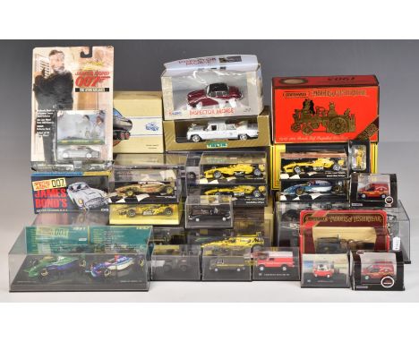 Thirty-seven Corgi, Minichamps Pauls Model Art, Gilbow, Oxford Diecasts, Vitesse and similar diecast model vehicles including