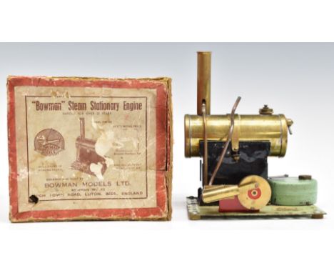Bowman - Luton&nbsp;stationary live steam steam engine, with original box