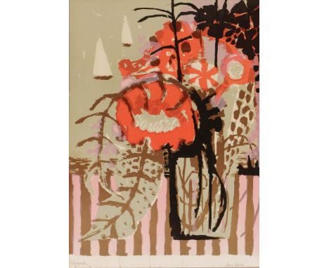 AFTER MARY FEDDEN 'Chiswick', lithograph in colours, 50 x 34cm