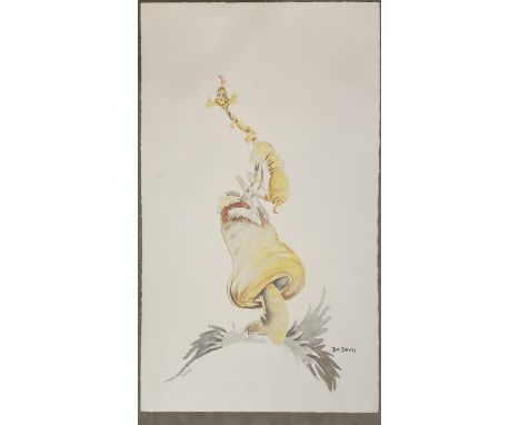 Dr Seuss (Theodor Seuss Geisel), Happy Grasshopper on a mushroom, limited edition print, numbered 467/850, adapted posthumous