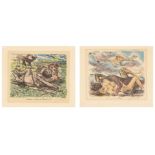 Lovis Corinth. „Calisto und Zeus-Artemis“ / „J-o mit der Wolke“. 1920