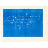 Joseph Beuys. „Schwelle“. 1984