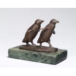 August Gaul. „Zwei laufende Pinguine“. 1911