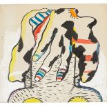 Horst Antes. „Weibliches Porträt“. 1967