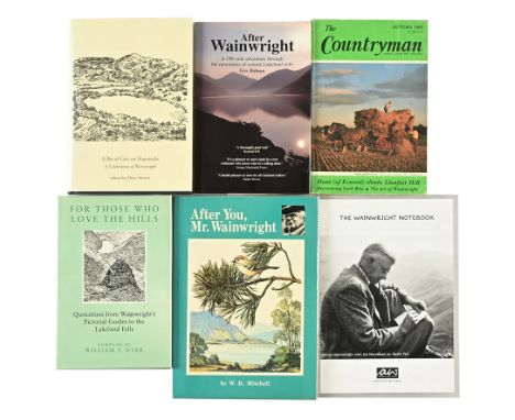 Alfred Wainwright (1907-1991), a collection of five Alfred Wainwright interest books, titled Alfred Wainwright by Eric Robson