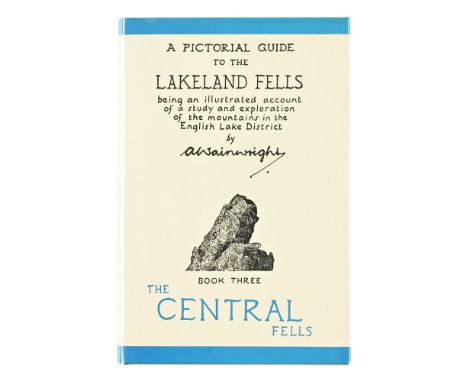 Alfred Wainwright (1907-1991), A Pictorial Guide To The Lakeland Fells Book 3, The Central Fells, later edition Westmorland G