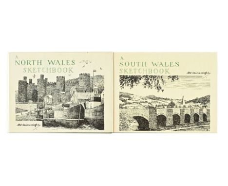 Alfred Wainwright (1907-1991), A North Wales Sketch Book, signed, first edition published by Westmorland Gazette 1982, togeth