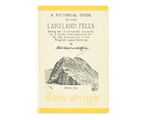 Alfred Wainwright (1907-1991), A Pictorial Guide To The Lakeland Fells Book 6, The North Western Fells, first edition with ye