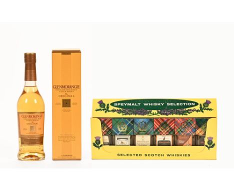 Glenmorangie Highland Single Malt Scotch Whisky, The Original 10 years old, 40% vol. 35 cl, together with a collection of Spe