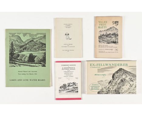 Alfred Wainwright (1907-1991), Ex Fell Wanderer, first edition, together with Walks From Ratty, first edition and three pamph