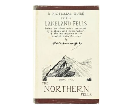 Alfred Wainwright (1907-1991), A Pictorial Guide To The Lakeland Fells Book 5, The Northern Fells, first edition with dark ma