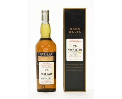 Port Ellen Rare Malts Selection single malt Scotch whisky, 1978, aged 20 years.  60.9% vol. 70 cl. limited edition bottle No.