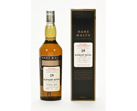 Glenury Royal Rare Malts Selection, single malt Scotch whisky, aged 29 years, 1970.  57% vol. 70 cl. limited edition bottle N