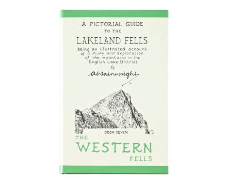 Alfred Wainwright (1907-1991), A Pictorial Guide To The Lakeland Fells Book 7, The Western Fells, later edition Westmorland G