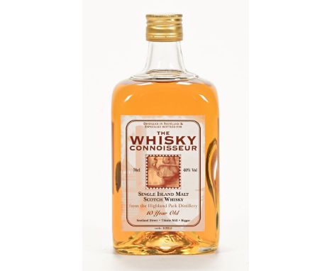 The Whisky Connoisseur single Island Malt Scotch Whisky from the Highland Park distillery, 10 year old, 70 cl. 40% vol. *