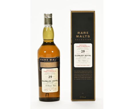 Glenury Royal Rare Malts Selection single malt Scotch whisky, 1970, aged 29 years.  57% vol. 70 cl. limited edition bottle No