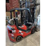 Tusk LP Fork Lift with 5,000 LB Capacity - Model 500 CG-16 (Approx. 2559 Hours at L | Rig Fee $150
