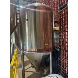 Newlands NSI 20 BBL Stainless Steel Uni-Tank Fermenter, Cone Bottom, Glycol Jackete | Rig Fee $1500