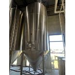 Newlands NSI 150 BBL (5,752 Gal Max Cap) Stainless Steel Uni-Tank Fermenter, Cone B | Rig Fee $3500
