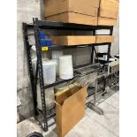 4-Shelf Teardrop Shelving Unit (Approx. 7' x 2' x 7' O.H.) | Rig Fee $100