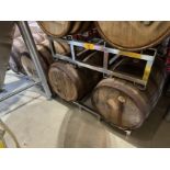 Lot of (14) Barrel Racks | Rig Fee $300