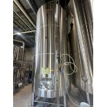 Newlands NSI 150 BBL (4,800 Gal Max Cap) Stainless Steel Brite Tank, Dish Bottom, G | Rig Fee $3500