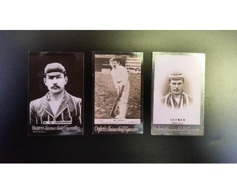 OGDENS, cricketers, inc. Guinea Gold (7), Base M large machette (4), Hayman, Jackson, Leveson-Gower & Lockwood; New Series (3