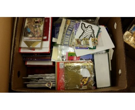 TRADE, selection, inc. tourist cards (complete & part sets), Esso Football Club Badges (in presentation folder); Flags of the