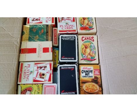 PLAYING CARDS, 100s of apparently complete sets, op, G to EX, 