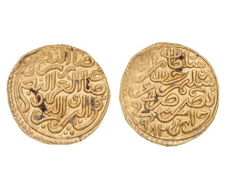 Ottoman, Murad III (982-1003h), sultani, Jaza‘ir 982h, 3.47g (Pere 264), minor weakness, light deposit, good very fine