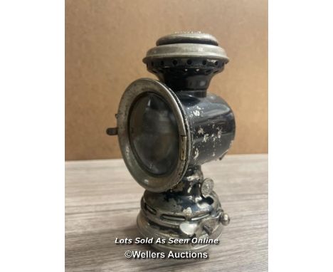 *AMERICAN MADE BLACK METAL BICYCLE LAMP
