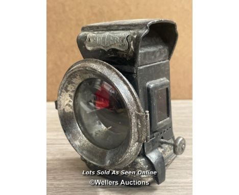*H MILLER &amp; CO METAL BICYCLE LAMP