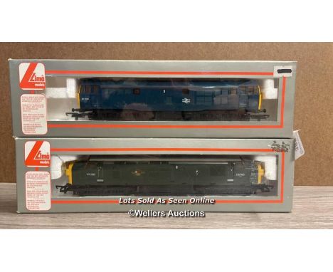 TWO LIMA LOCOMOTIVES, BOXED