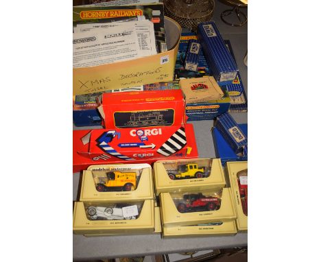 Hornby railways electric train set, industrial frieght set in original box; Hornby '00'  scale model class 3F tank locomotive