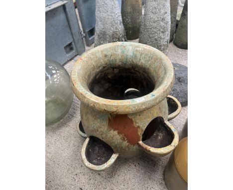 LARGE STRAWBERRY/HERB PLANTER