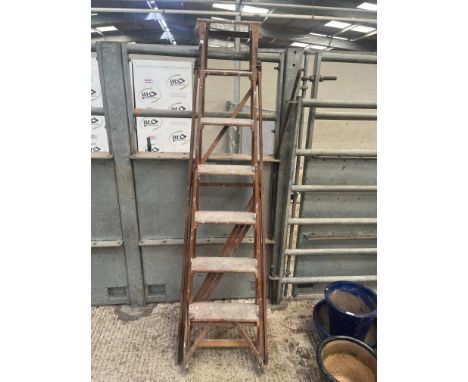 WOODEN STEP LADDERS