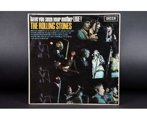 Vinyl - The Rolling Stones Have You Seen Your Mother Live!.  Original UK 1st pressing export copy, stereo, unboxed Decca logo