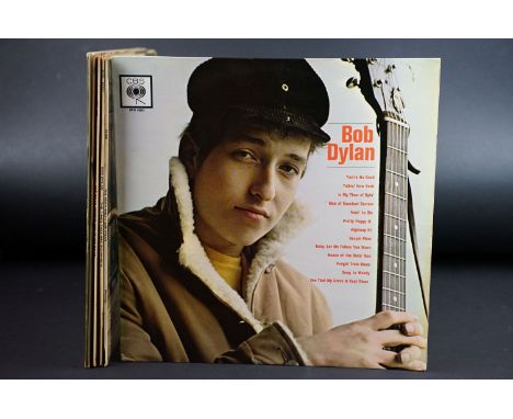 Vinyl - 5 1960s Bob Dylan first press mono LPs to include Blonde On Blonde, Another Side Of, The Times They Are A Changin, Fr