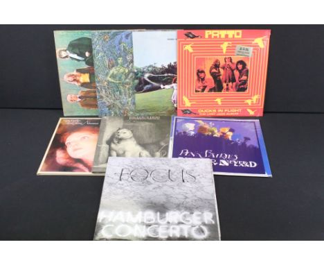 Vinyl - Prog Rock / Psych - 8 re-issue albums by UK bands to include: Patto – Ducks In Flight (The Lost Jazz Album) (2006 Ita